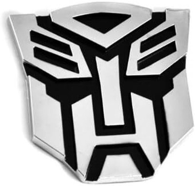 AutoBizarre Emblem for Car & Bike(Silver)