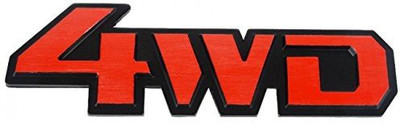 JMD GLOBAL SALES Sticker & Decal for Car(Red)