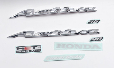Digital Craft Emblem for Scooter(Silver)