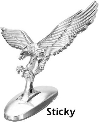 Bubu Emblem for Car & Bike(Silver)
