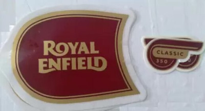 RIDERKART Sticker & Decal for Bike(Maroon)