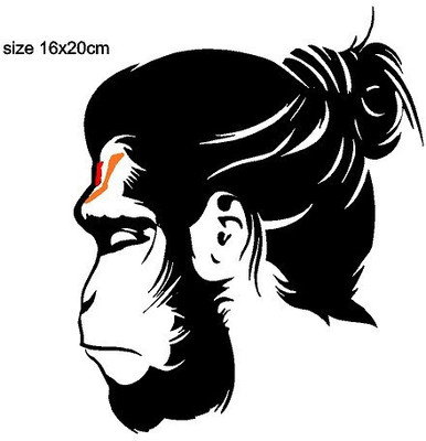 AarnaDecals Sticker & Decal for Car & Bike(Black)