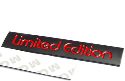 SILKTFIT Emblem for Car & Bike(Black, Red)