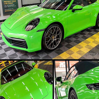 SUPERFAB Wrap for Car & Bike(Green)