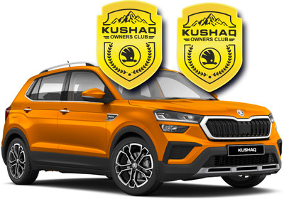 CARLOOKS Emblem for Car(Gold)
