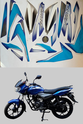 DECAL ARTISTRY Sticker & Decal for Bike(Blue)
