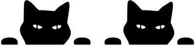 KREEPO Sticker & Decal for Car(Black)