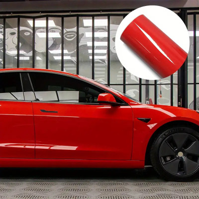 AMAZBIRD Wrap for Car(Red)