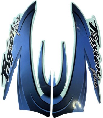 RIDERKART Sticker & Decal for Bike(Blue)