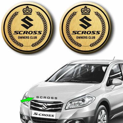 carmetics Emblem for Car(Gold)