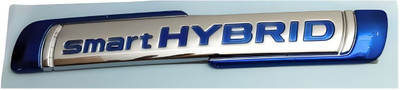 SKM SELLER Emblem for Car(Silver, Blue)