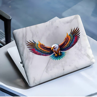 Himanshu kumar 14 cm Eagle 20 Self Adhesive Sticker(Pack of 1)