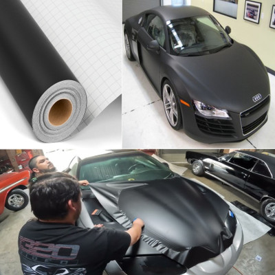 FEELPZONE Wrap for Car & Bike(Black)