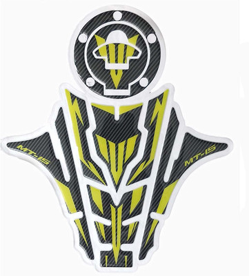 A1GRAPHIX Sticker & Decal for Bike(Yellow)