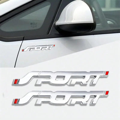 HENIJ Emblem for Car & Bike(Silver)