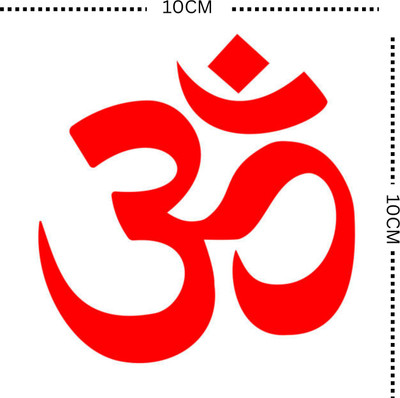 Printlive Sticker & Decal for Car & Bike(Red)