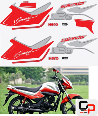 GetPro Sticker & Decal for Bike(Multicolor)