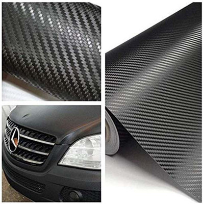 Vinylzone Wrap for Car & Bike(Black)