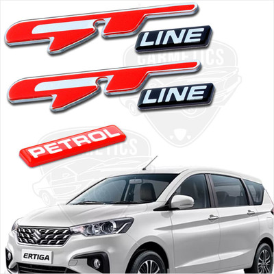 carmetics Emblem for Car(Red)
