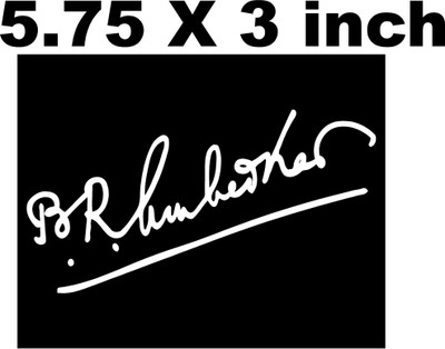 Rkcreation Sticker & Decal for Car & Bike(White)