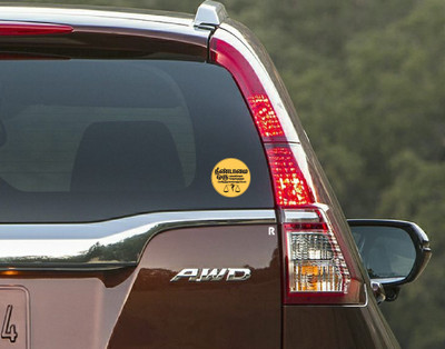 PEACOCKRIDE Sticker & Decal for Car(Multicolor)