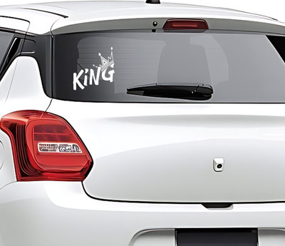 STIKHUB Sticker & Decal for Car(White)