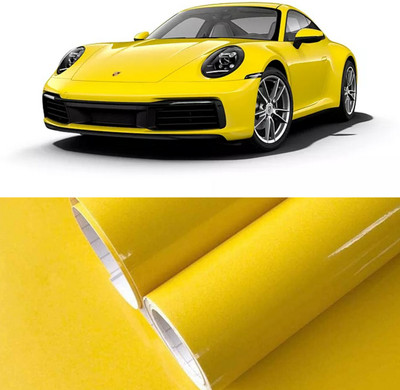 SUPERFAB Wrap for Car & Bike(Yellow)