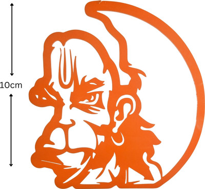 Printlive Sticker & Decal for Car & Bike(Orange)