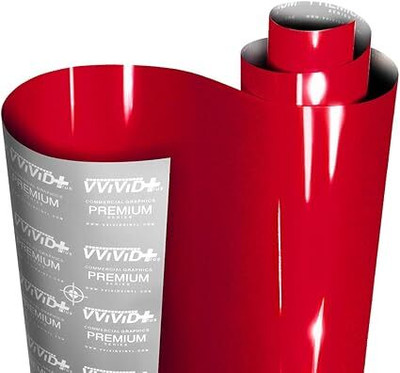 AMAZBIRD Wrap for Car & Bike(Red)