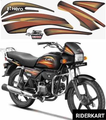 GetPro Sticker & Decal for Bike(Gold)