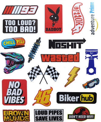 S2S Kulture Sticker & Decal for Car & Bike(Multicolor)