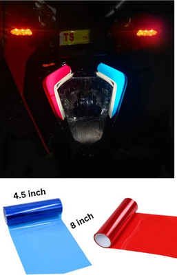 Grayfixx Sticker & Decal for Scooter(Red, Blue)