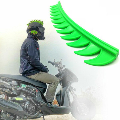 AMIRIDE Helmet Mohawk for Bike(Green)