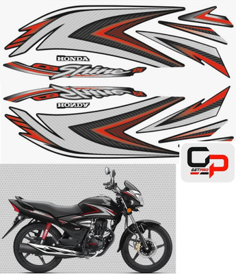 GetPro Sticker & Decal for Bike(Multicolor)
