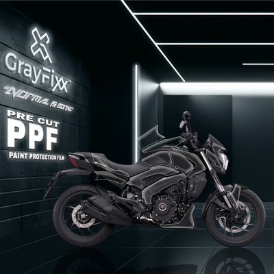 Grayfixx Sticker & Decal for Bike(Transparent)