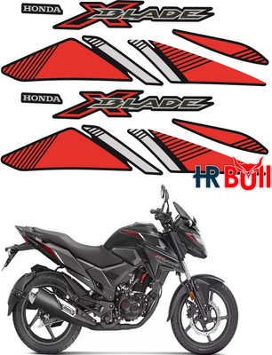 HRBull Sticker & Decal for Bike(Multicolor)