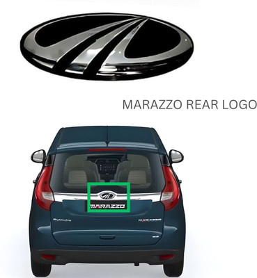 SKM SELLER Emblem for Car(Silver, Black)