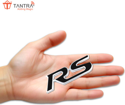 TANTRA Sticker & Decal for Car(Black, Silver)