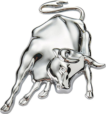 AutoBizarre Emblem for Car & Bike(Silver)