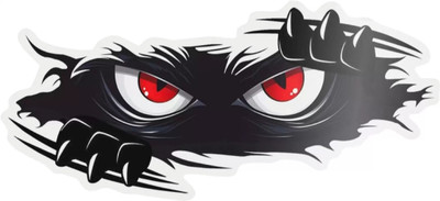 BMJKING Sticker & Decal for Car & Bike(Multicolor)