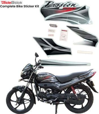 RideStick Sticker & Decal for Bike(Black, Grey, Multicolor)