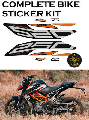 DECAL ARTISTRY Sticker & Decal for Scooter(Black)
