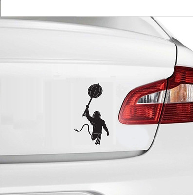 Helsov Sticker & Decal for Car & Bike(Black)