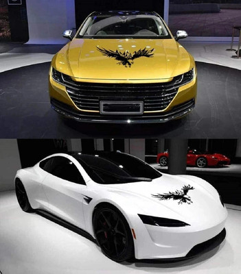 stylishdecor Sticker & Decal for Car(Black)