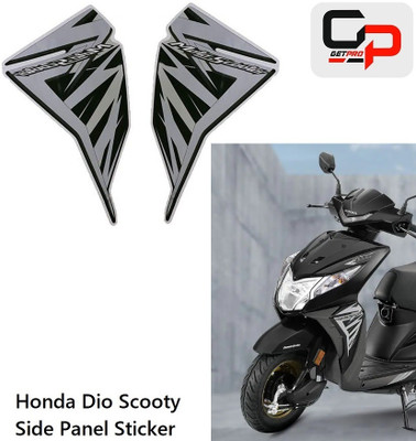 GetPro Sticker & Decal for Scooter(Silver)