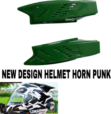 Aklin Boky Helmet Mohawk for Bike(Green)