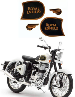 RIDERKART Sticker & Decal for Bike(Black, Gold)