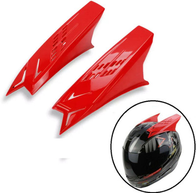 HALLOWS Helmet Mohawk for Bike(Red)