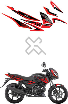 Grayfixx Sticker & Decal for Bike(Red)