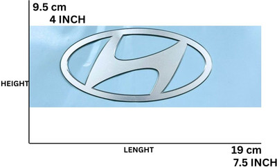 SKM SELLER Emblem for Car(White)